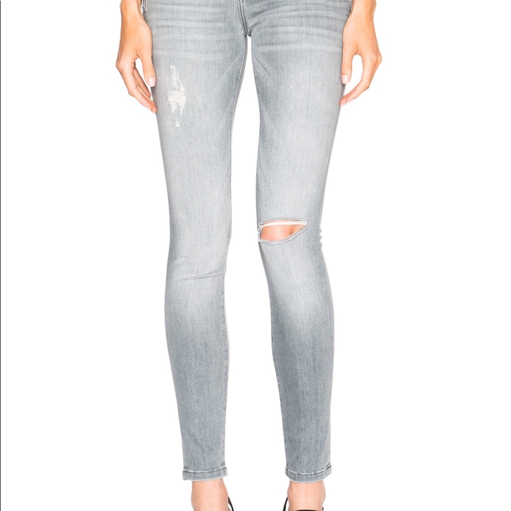 Current/Elliott fade destroy jeans